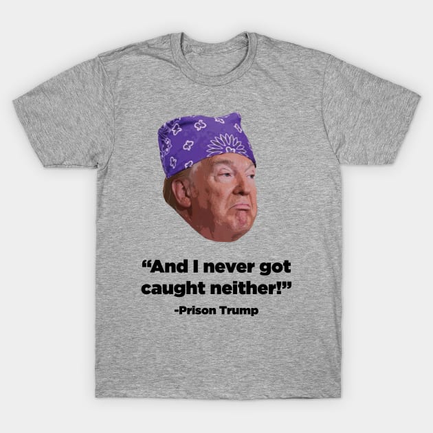 Prison Trump T-Shirt by fullgrownham